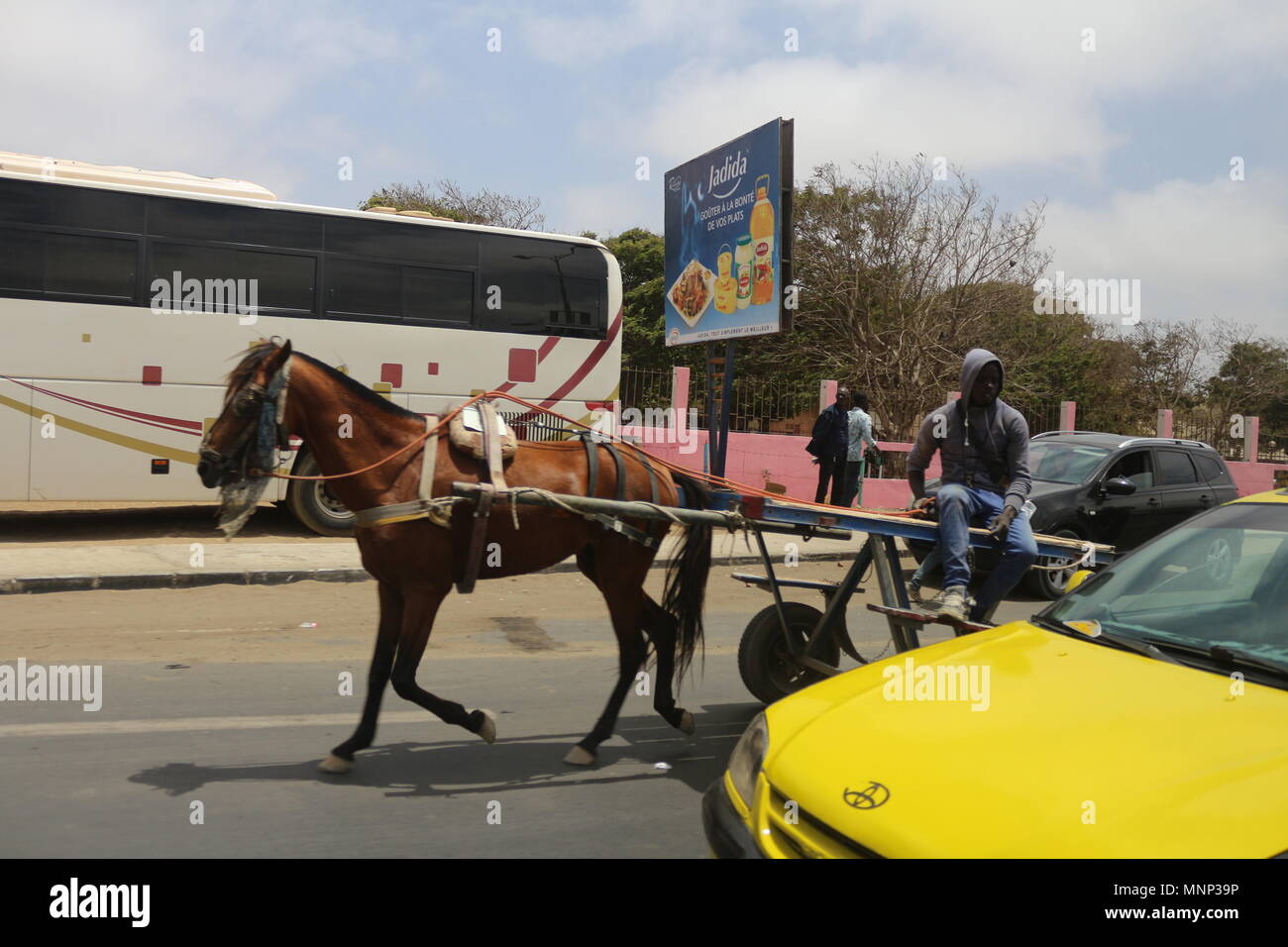 Sites touristiques de Dakar Banque D'Images