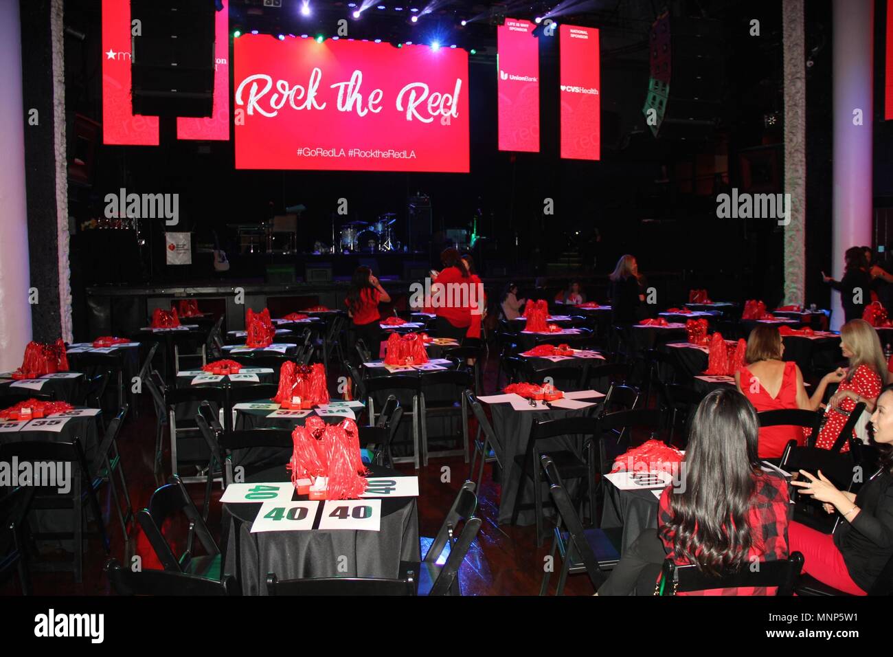 Hollywood, Californie, USA. 17 mai, 2018. J15986CHW.L'American Heart Association présente le 3e rapport annuel sur le bénéfice de musique rock ROUGE .Avalon Hollywood, Los Angeles, CA USA.05/17/2018.UNE VUE GÉNÉRALE DE L'ATMOSPHÈRE À L'American Heart Association LE BÉNÉFICE DE MUSIQUE ROCK ROUGE . © H.Clinton Wallace/Photomundo/ International Inc Photos Credit : Clinton Wallace/Globe Photos/ZUMA/Alamy Fil Live News Banque D'Images