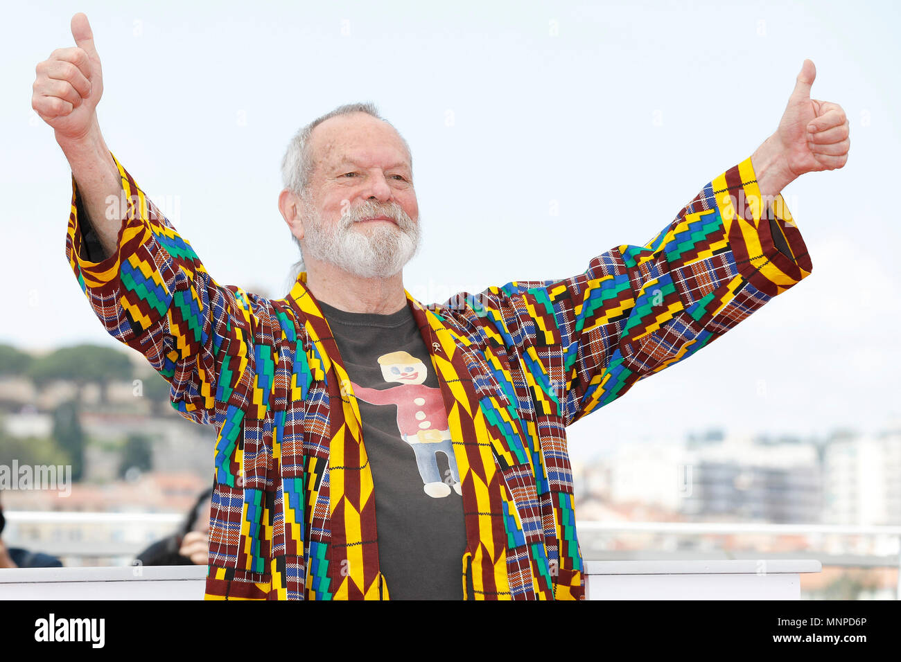 Terry Gilliam à 'l'homme qui a tué Don Quichotte' photocall au cours de la 71e édition du Festival de Cannes au Palais des Festivals le 19 mai 2018 à Cannes, France. (C) John Rasimus ***FRANCE, SUÈDE, NORVÈGE, FINLANDE, USA, DENARK, la République tchèque, l'AMÉRIQUE DU SUD SEULEMENT*** Banque D'Images