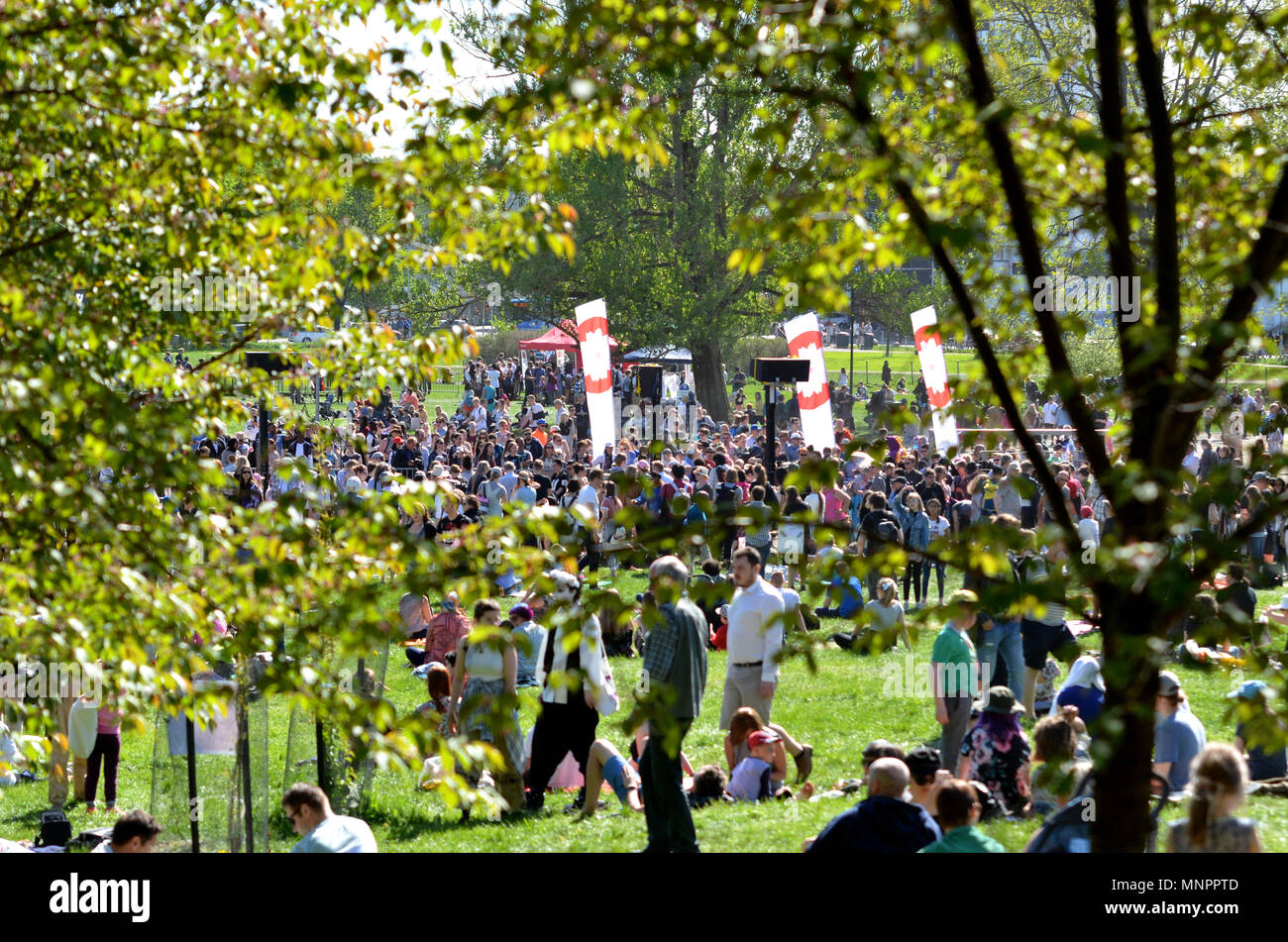 Festival Hanami 2018 Helsinki Banque D'Images
