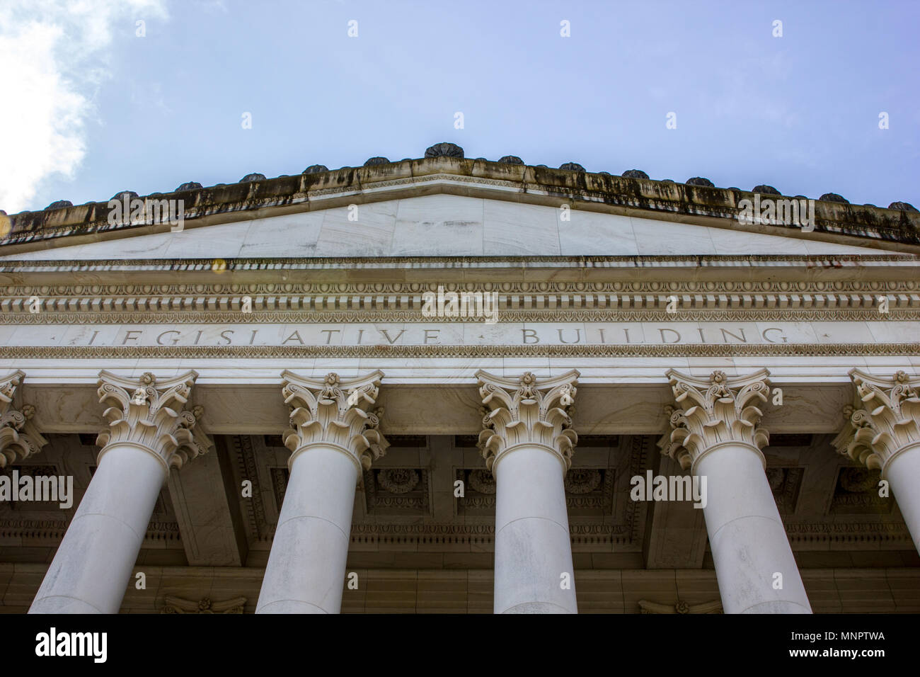 L'État de Washington, le grand bâtiment de capitol à Olympia, Washington. Banque D'Images