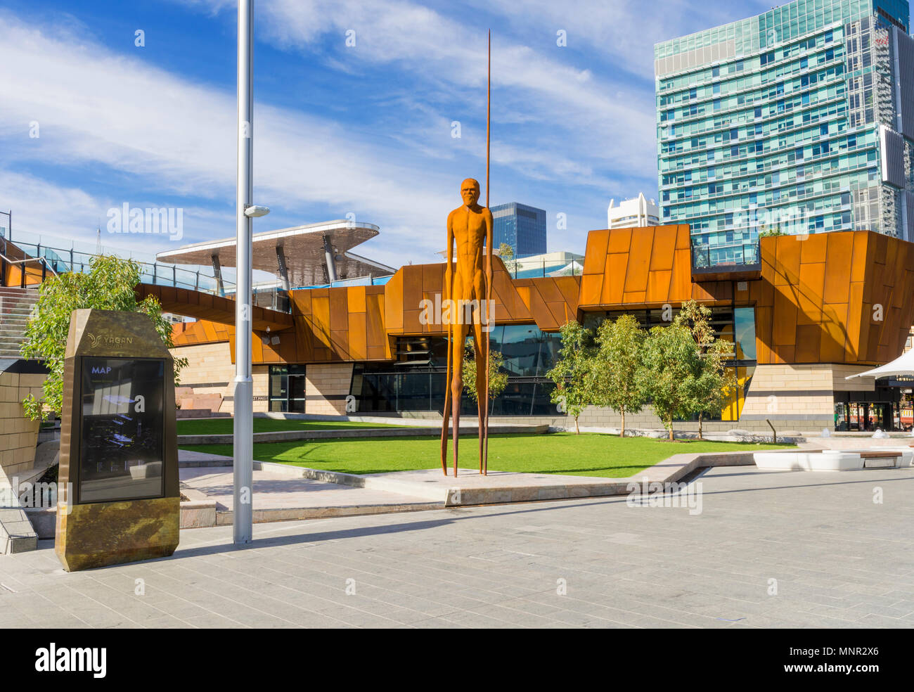 La nouvelle Yagan Square dans le centre-ville de Perth, Australie occidentale, Australie Banque D'Images