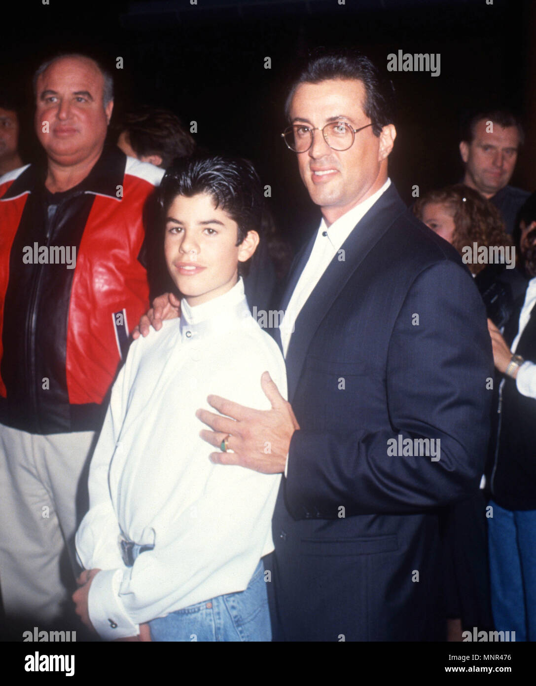 WEST HOLLYWOOD, CA 13 novembre (LR) Acteurs Sage Stallone et père