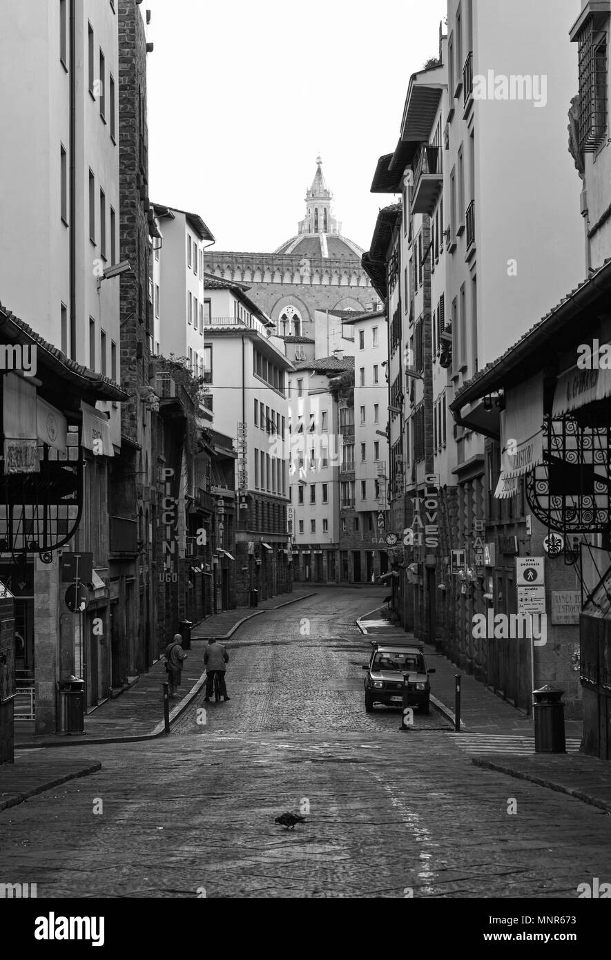 Florence (Italie) - La capitale de l'art de la Renaissance et la région Toscane. Banque D'Images