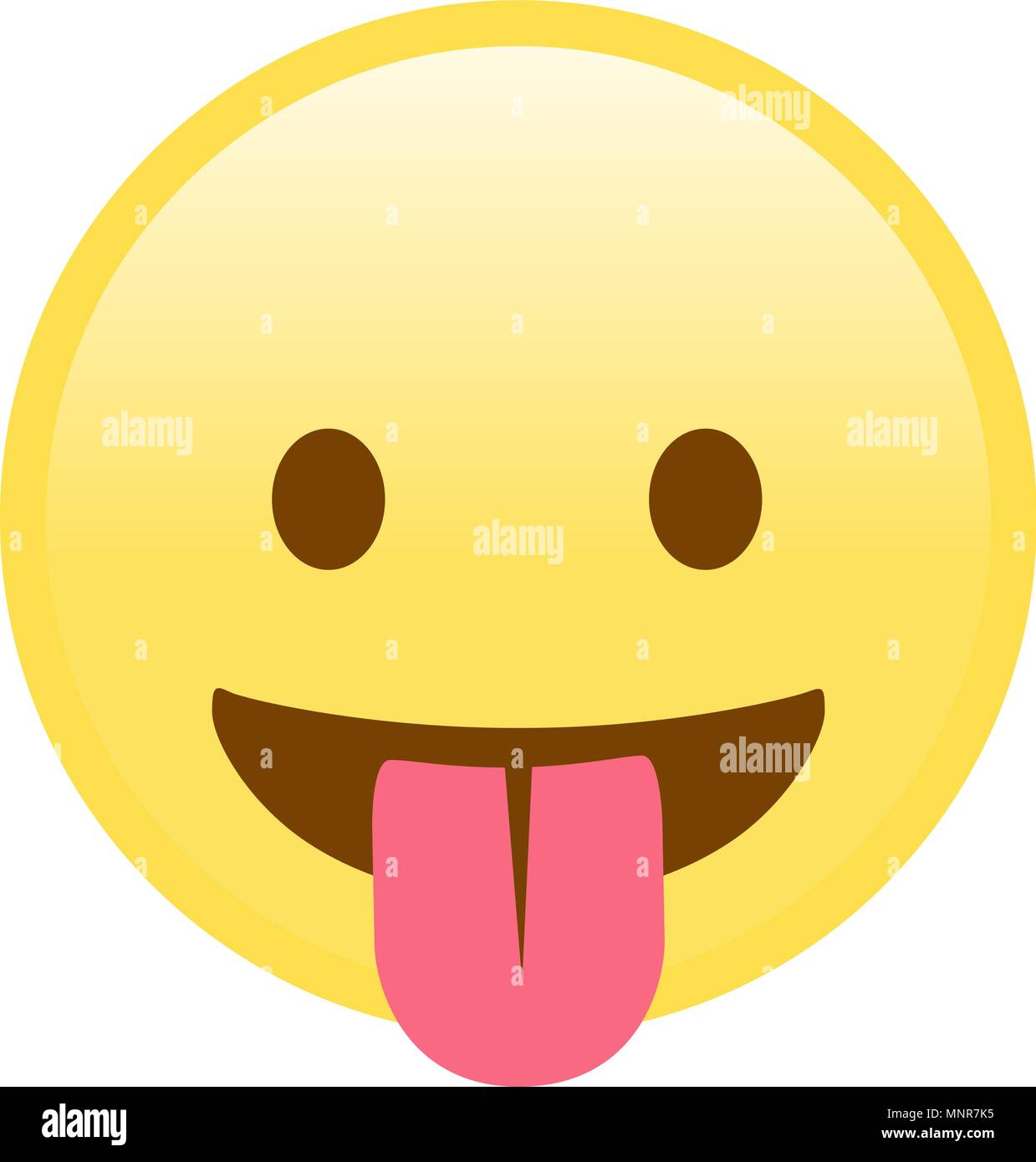 tongue like banque d image et photos alamy https www alamyimages fr le smiley jaune isole television icone avec langue image185522377 html