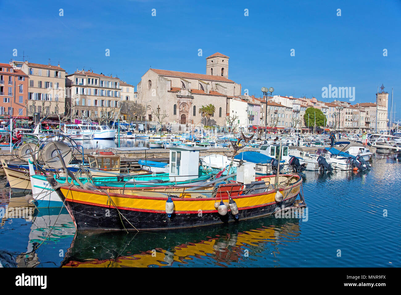 Port de La Ciotat, Bouches-du-Rhône, Provence-Alpes-Côte d'Azur, France Sud, France, Europe Banque D'Images