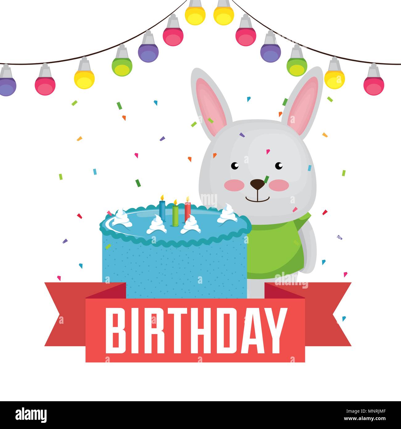 Joyeux Anniversaire Carte Avec Lapin Mignon Image Vectorielle Stock Alamy Joyeux Anniversaire Carte Avec Lapin Mignon Image Vectorielle Stock Alamy