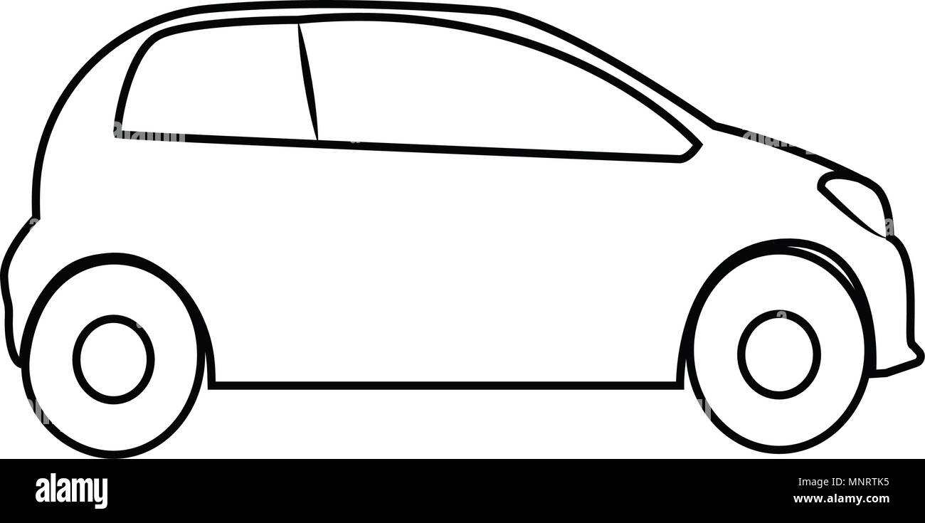 Résumé de l'objet de transport Illustration de Vecteur