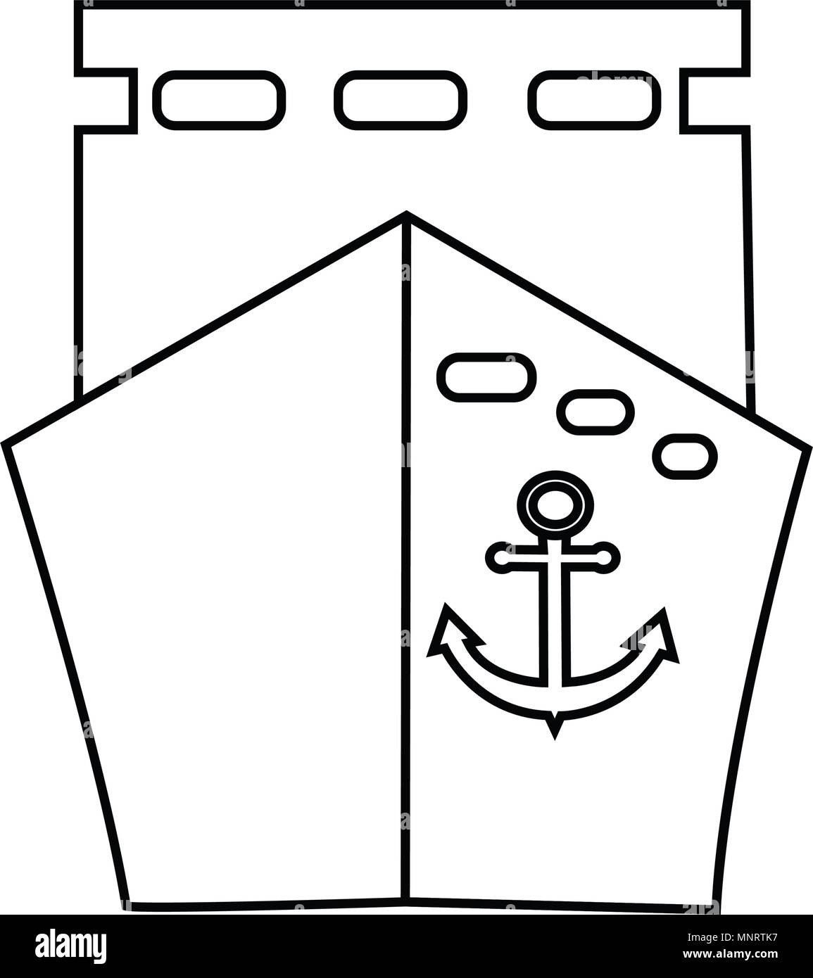 Résumé de l'objet de transport Illustration de Vecteur