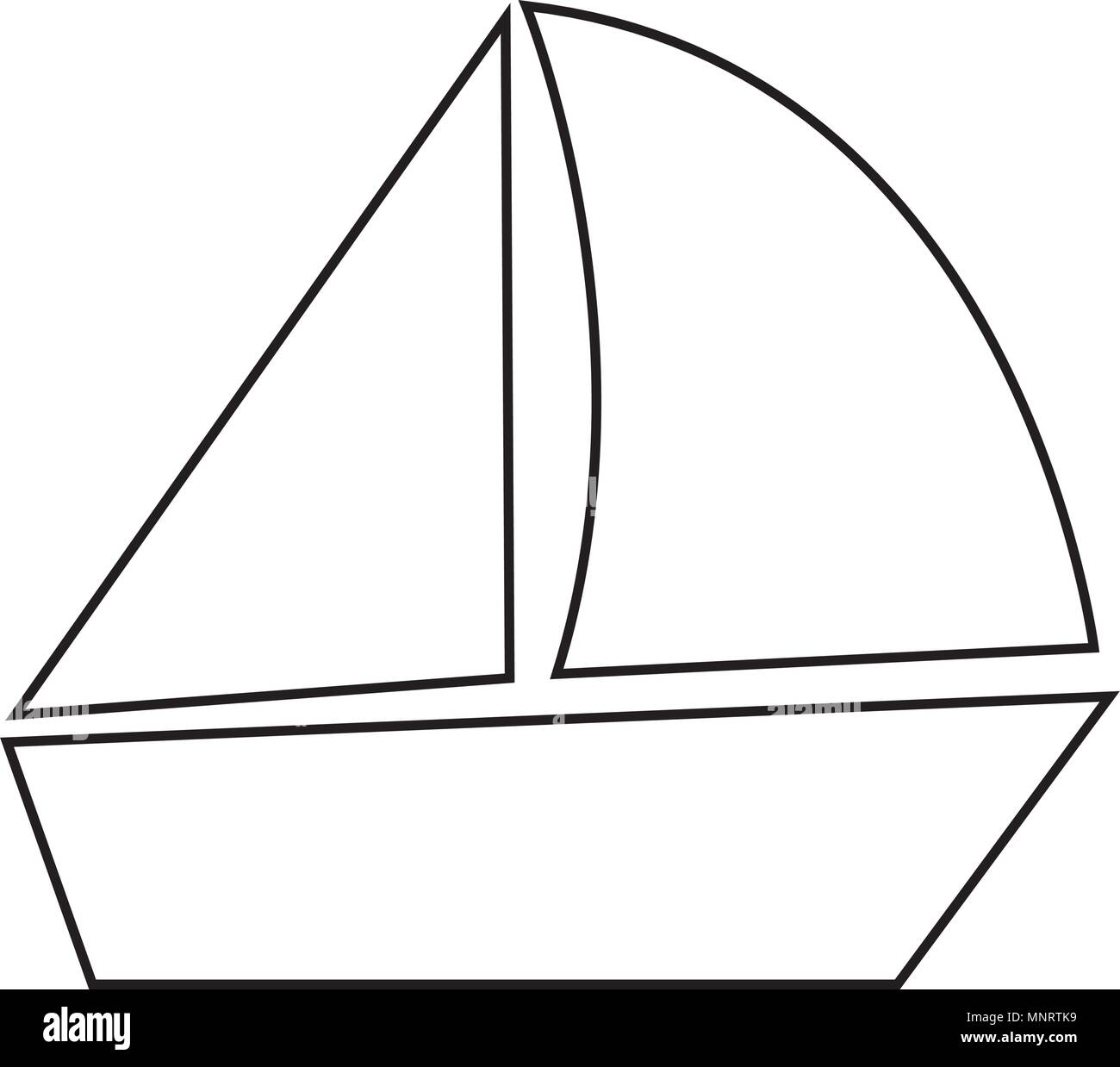 Résumé de l'objet de transport Illustration de Vecteur