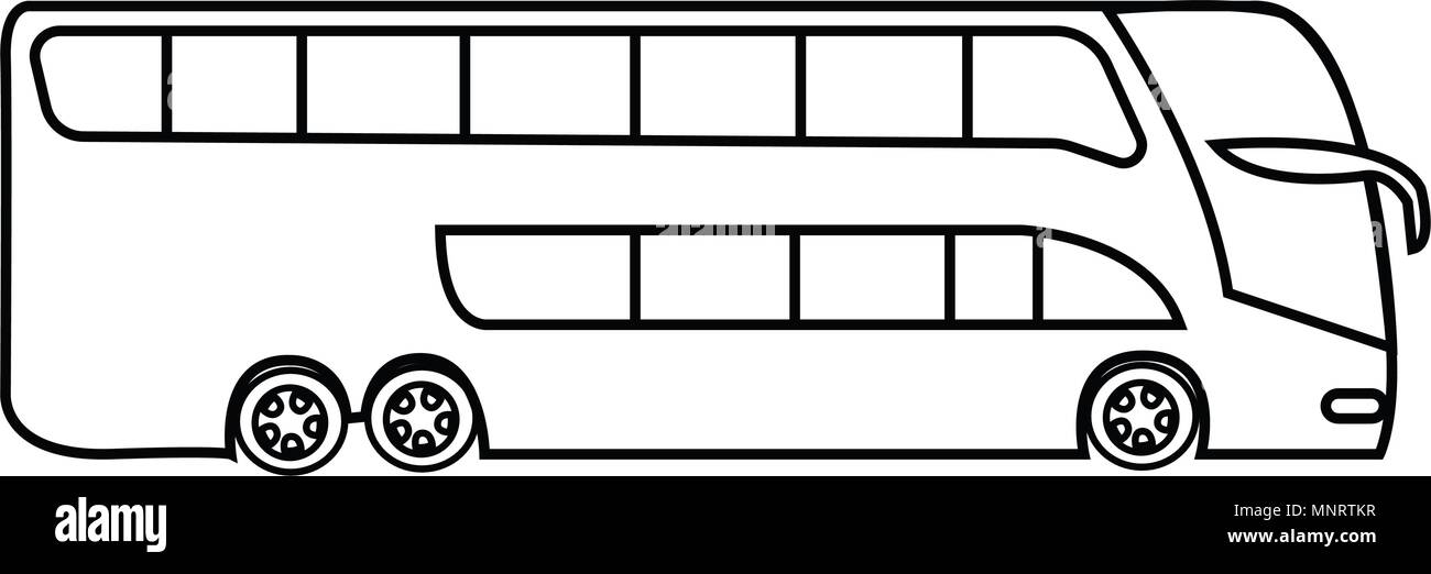 Résumé de l'objet de transport Illustration de Vecteur