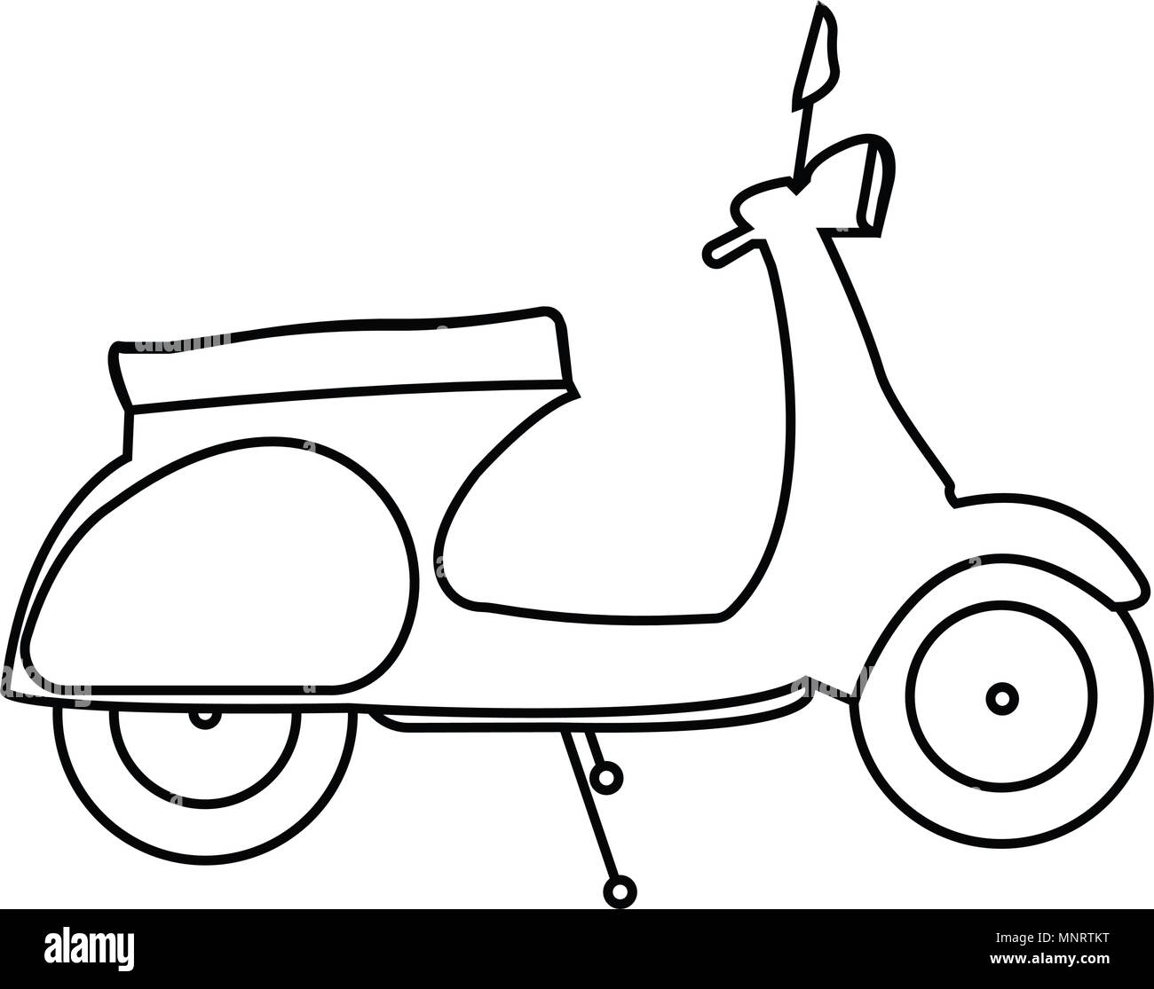 Résumé de l'objet de transport Illustration de Vecteur