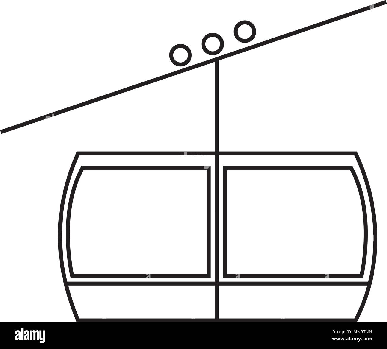 Résumé de l'objet de transport Illustration de Vecteur