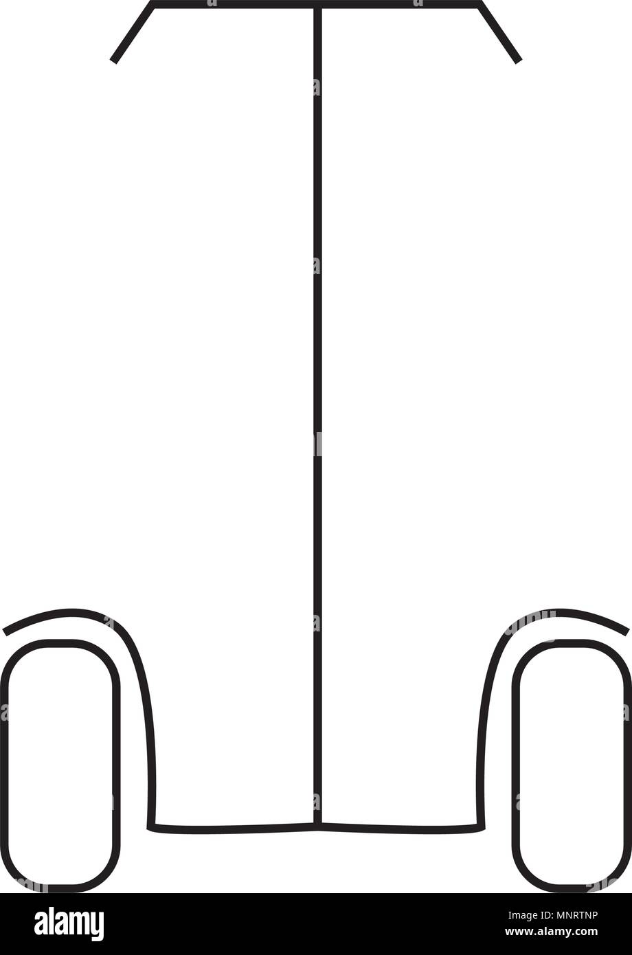 Résumé de l'objet de transport Illustration de Vecteur