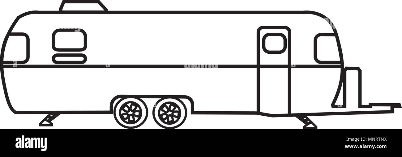 Résumé de l'objet de transport Illustration de Vecteur