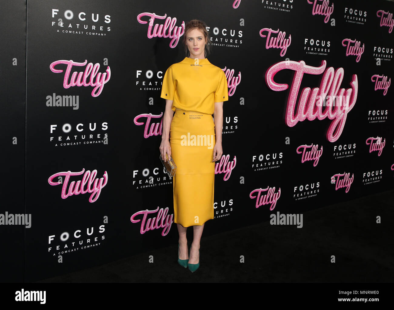 Première de "Focus Features Tully' Featuring : Mackenzie Davis Où : Los Angeles, California, United States Quand : 19 Avr 2018 Crédit : FayesVision/WENN.com Banque D'Images