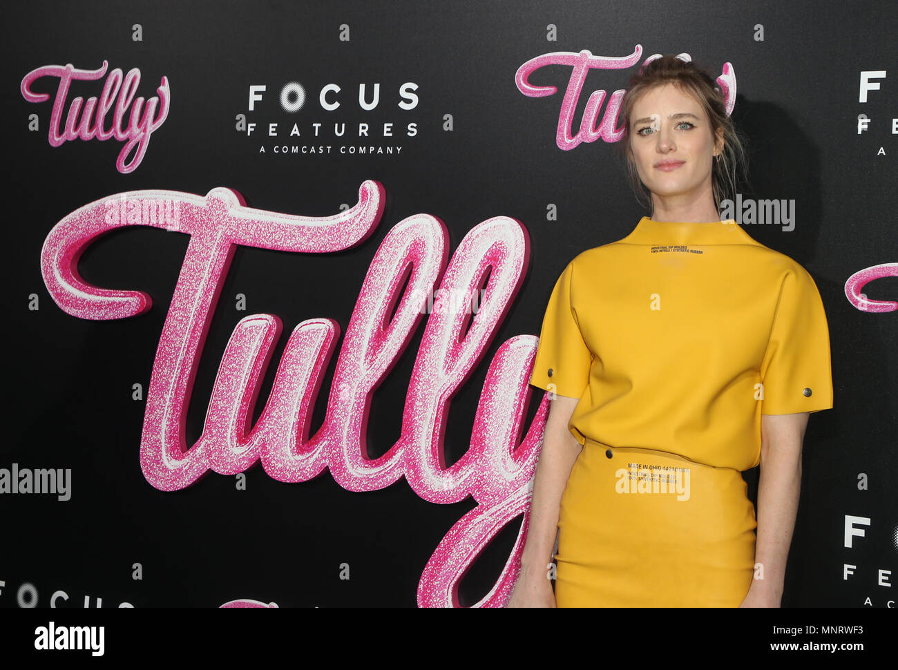 Première de "Focus Features Tully' Featuring : Mackenzie Davis Où : Los Angeles, California, United States Quand : 19 Avr 2018 Crédit : FayesVision/WENN.com Banque D'Images
