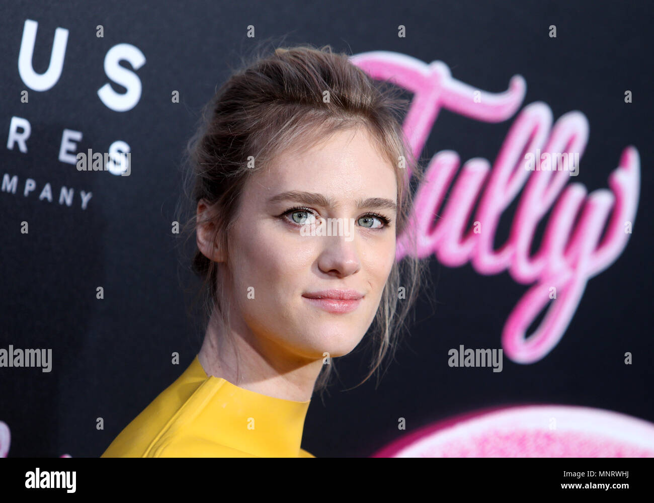 Première de "Focus Features Tully' Featuring : Mackenzie Davis Où : Los Angeles, California, United States Quand : 19 Avr 2018 Crédit : FayesVision/WENN.com Banque D'Images