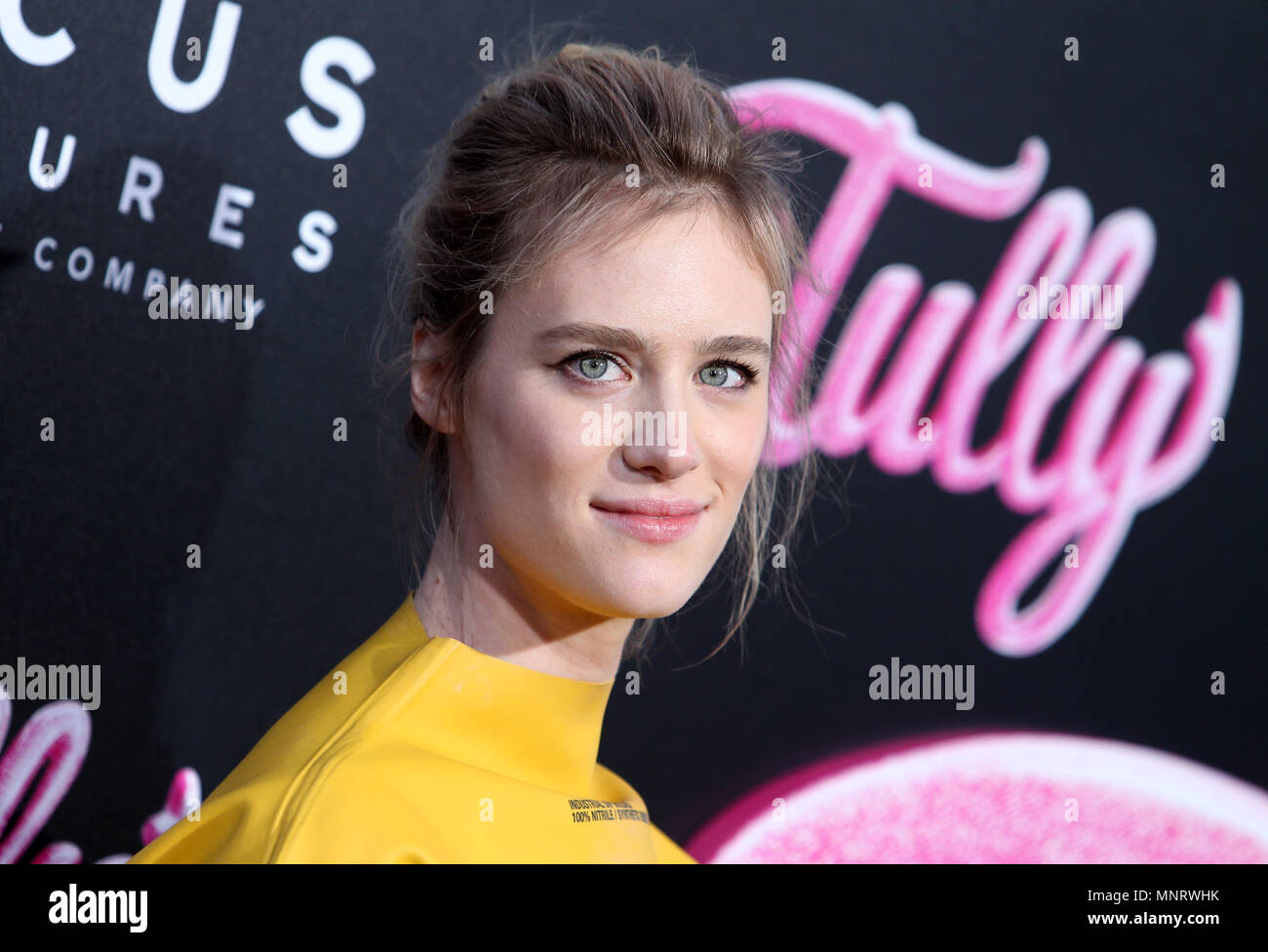 Première de "Focus Features Tully' Featuring : Mackenzie Davis Où : Los Angeles, California, United States Quand : 19 Avr 2018 Crédit : FayesVision/WENN.com Banque D'Images