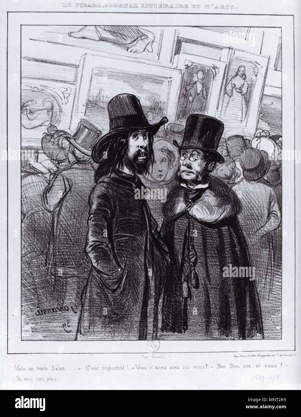 Ce qu'une terrible Beauté 1839. 966 Paul Gavarni - ce qu'une terrible beauté - WGA8499 Banque D'Images