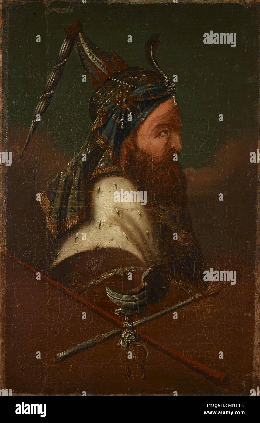 Anglais : portrait historique fin du 19e siècle. Persan Persan 974 anonyme de l'artiste Portrait Historique Banque D'Images