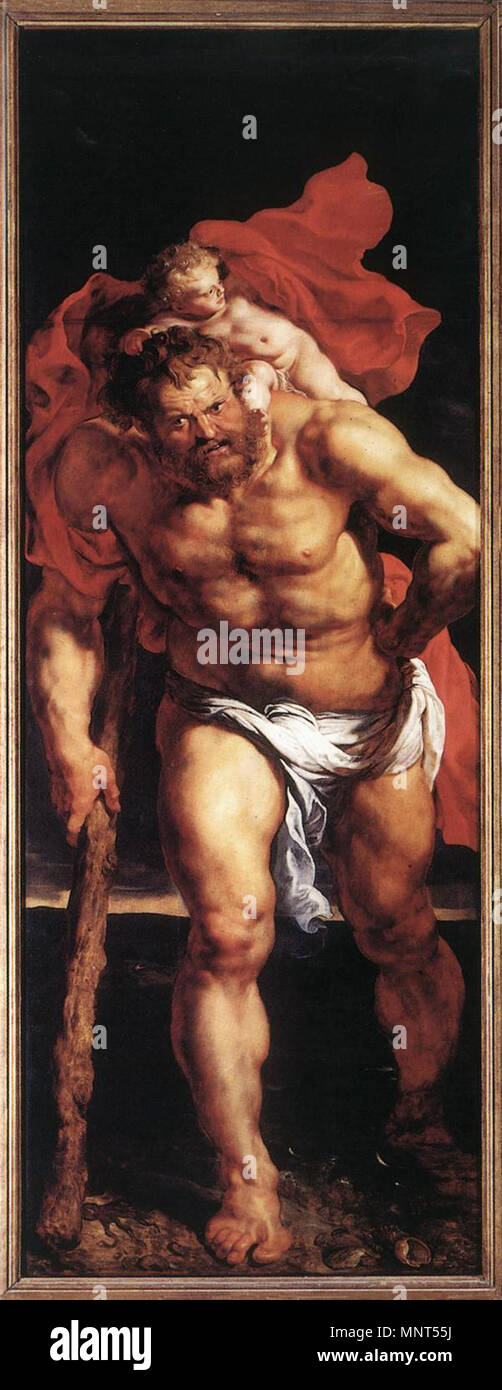 Descente de Croix (à l'extérieur gauche) entre 1612 et 1614. 976 Peter Paul Rubens - Descente de Croix (à l'extérieur gauche) - WGA20215 Banque D'Images