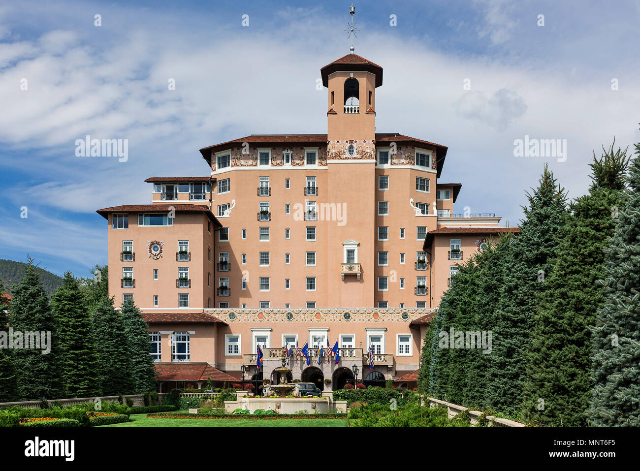 L'hôtel Broadmoor, Colorado Springs, Colorado Banque D'Images