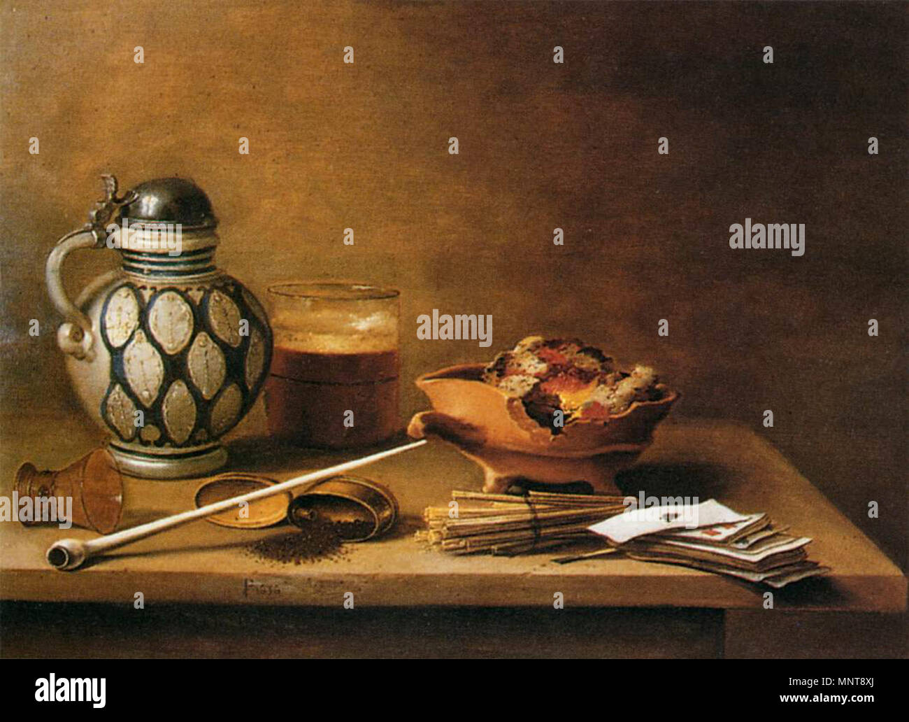 Still Life 1636. 991 Pieter Claesz. - Still-Life - WGA4966 Banque D'Images