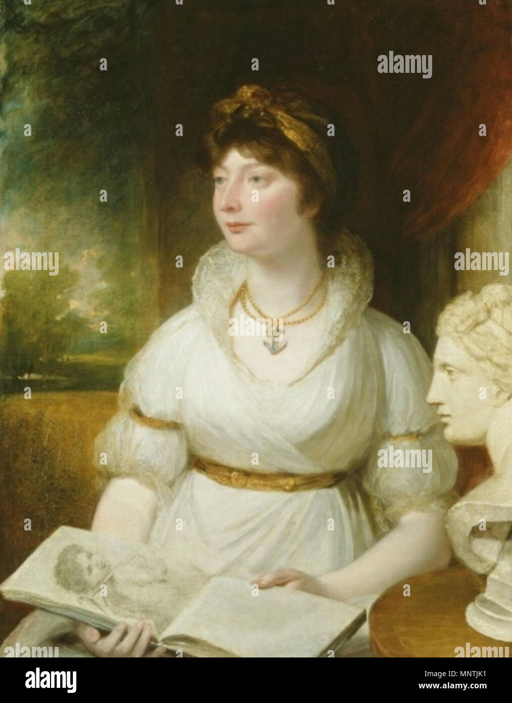 La princesse Augusta (1768-1840) . Anglais : Princess Augusta (1768-1840) circa 1797 .. 1029 Princess Augusta Banque D'Images