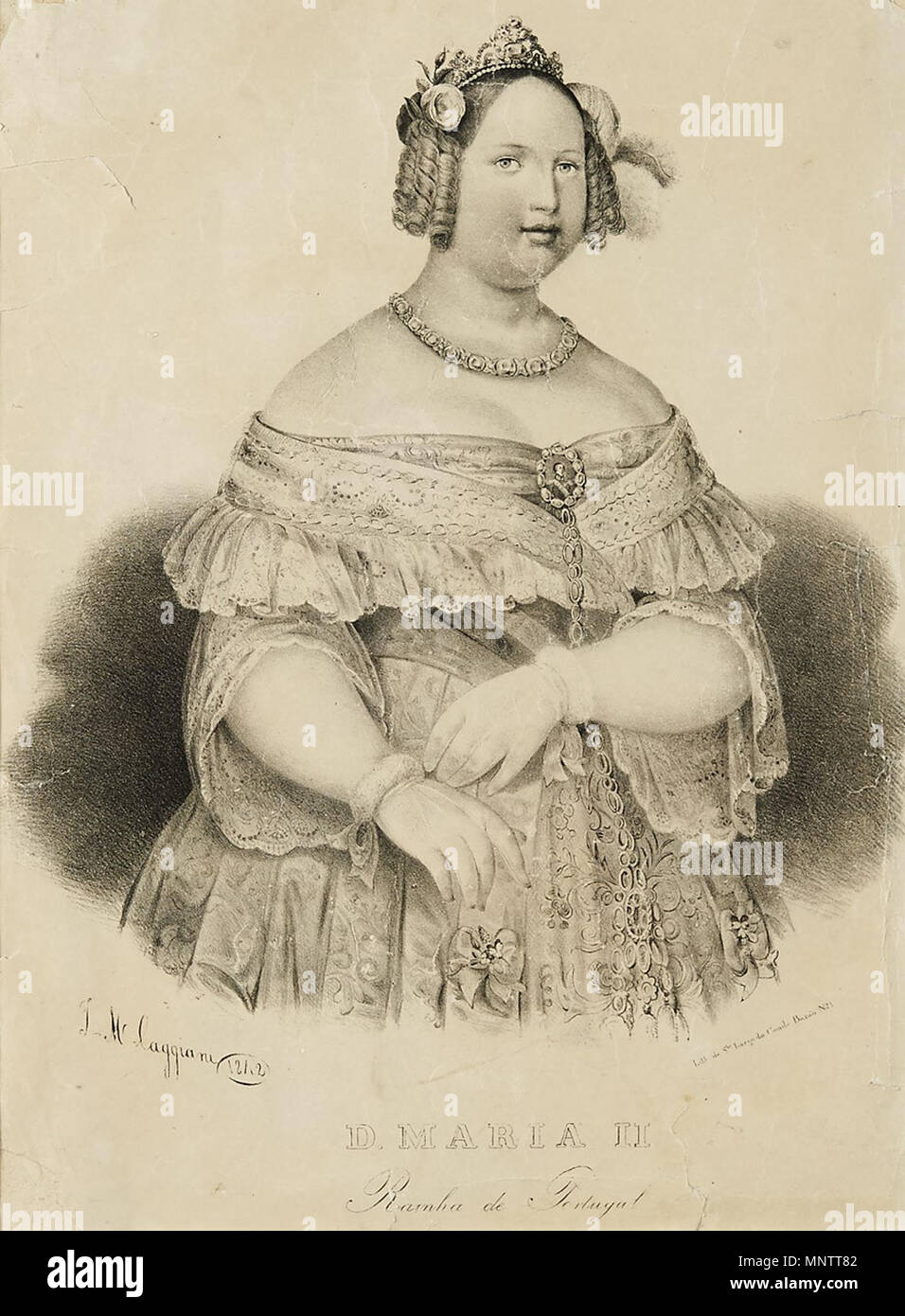 Reine maria ii du portugal Banque de photographies et d’images à haute