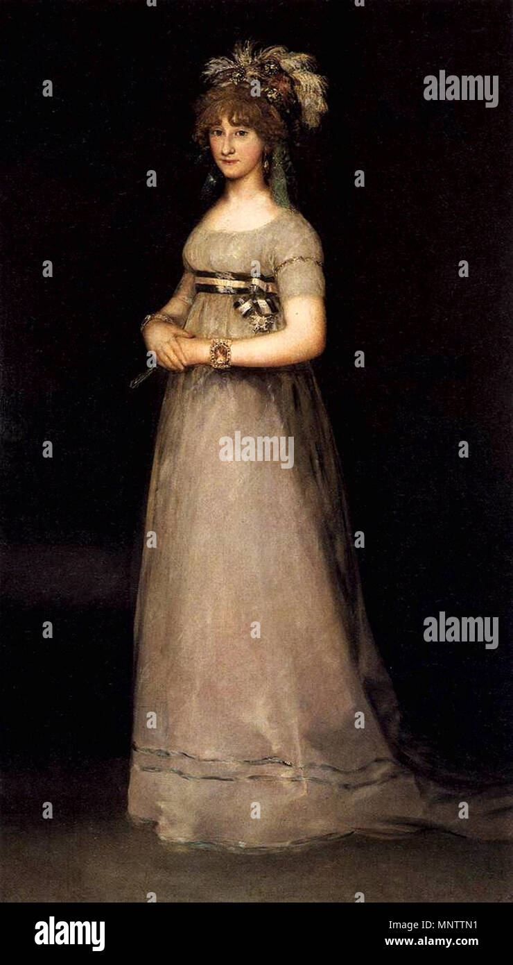 Maria luisa de borbon y vallabriga Banque de photographies et d’images