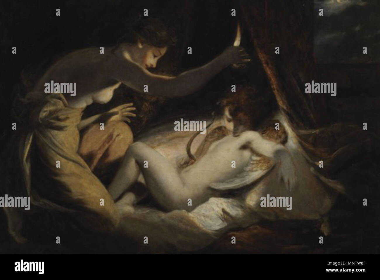 . Anglais : Amour et Psyché . circa 1789. 1059 Reynolds, Amour et Psyché Banque D'Images