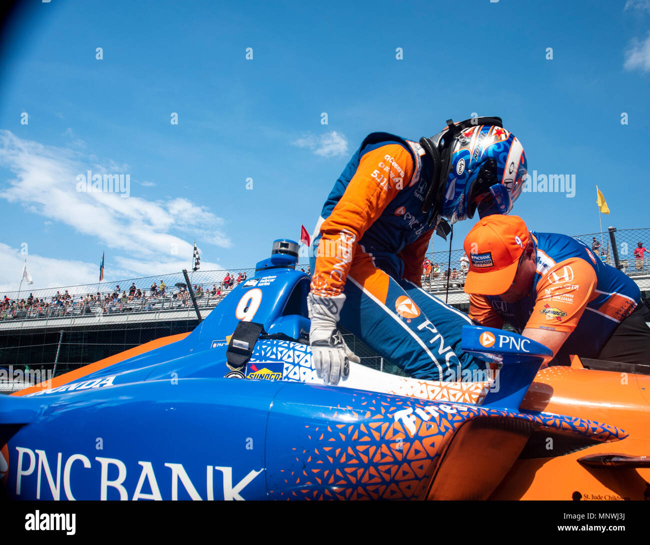 2018 Indianapolis 500 bump day images Banque D'Images