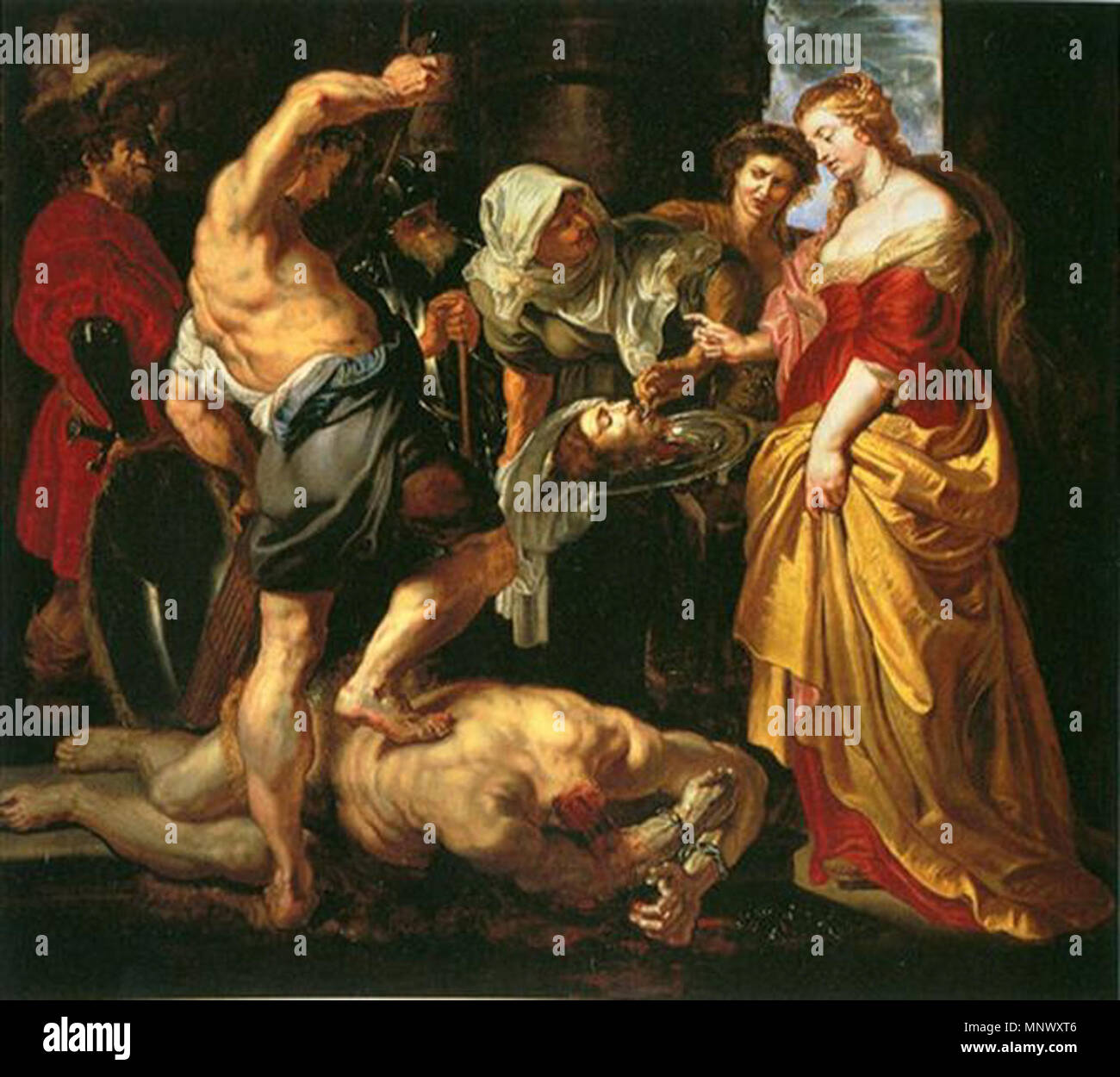 Anglais Décapitation De Jean Le Baptiste Que Salomé - 