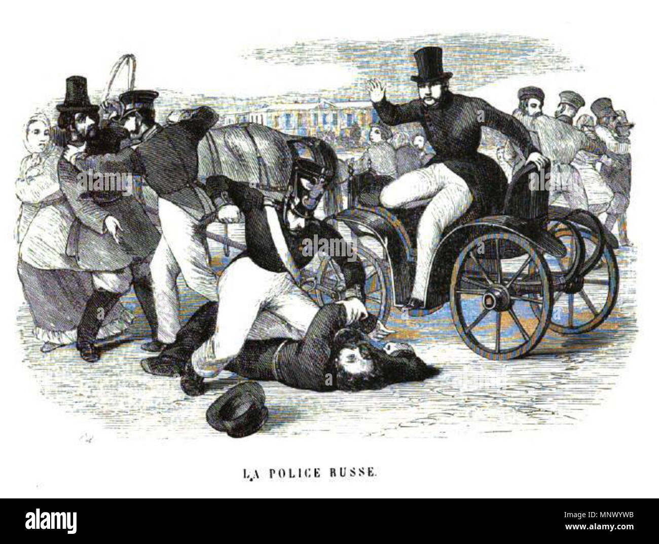 . Anglais : La police russe (Geoffroy, 1845) . 1845. Charles-Michel Geoffroy (1819-1882) Noms alternatifs C. Geoffroi et Ch. Geoffroy. Description graveur français Date de naissance/décès 2 Juillet 1819 24 mars 1882 Lieu de naissance/décès Joinville, Haute-Marne Passy lieu de travail Paris contrôle d'autorité : Q16538504 VIAF : 39651247 ISNI : 0000 0000 6634 6371 RCAC : n97860850 GND : 13203185X WorldCat SUDOC : 137922590 1080 Fédération de Police (Geoffroy, 1845) Banque D'Images