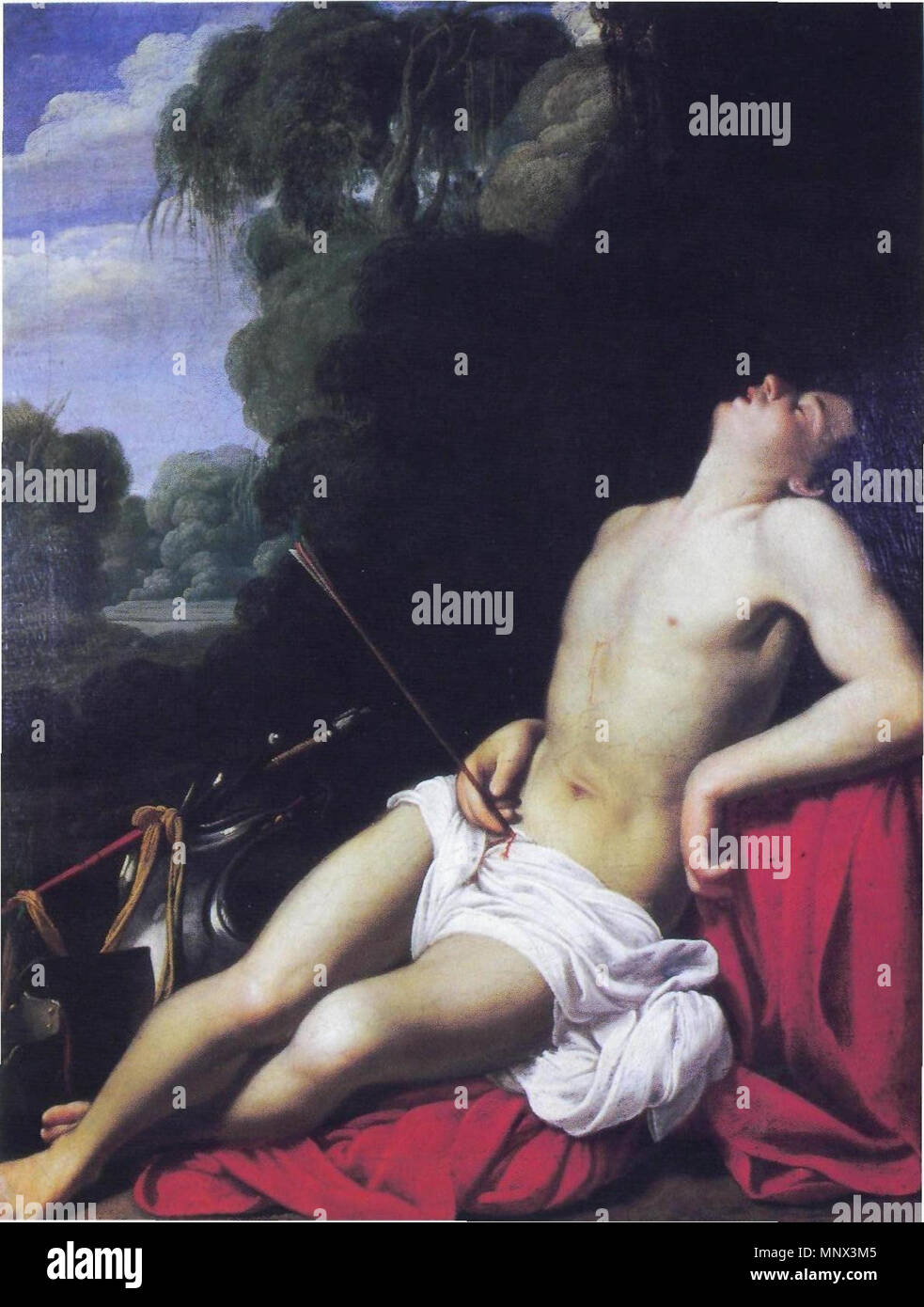 . Saint Sébastien . circa 1610-16. Carlo Saraceni (1579-1620) peintre italien Description Date de naissance/décès 1579 16 juin 1620 Lieu de naissance/décès Venise Venise Venise emplacement de travail contrôle d'autorité : Q938607 : 9790486 VIAF ISNI : 0000 0000 8088 3851 ULAN : 500008651 RCAC : c2003028183 : WGA, Carlo SARACENI 1095 SaraceniSebastian WorldCat Banque D'Images