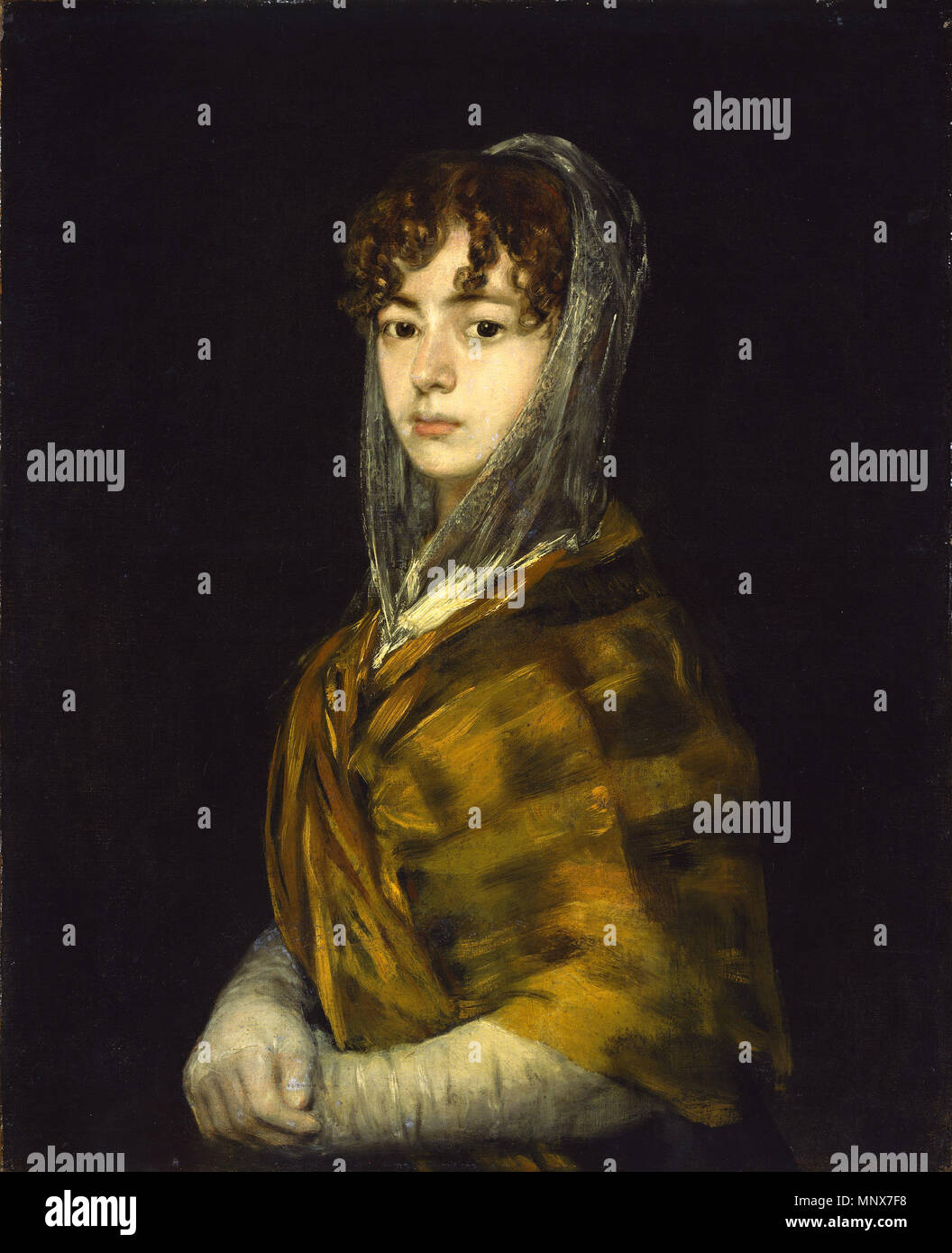 Francisco de Goya (Espagnol, 1746 - 1828 ), Señora Piatra Neamt Garcia, c.  1806/1811, huile sur toile,
