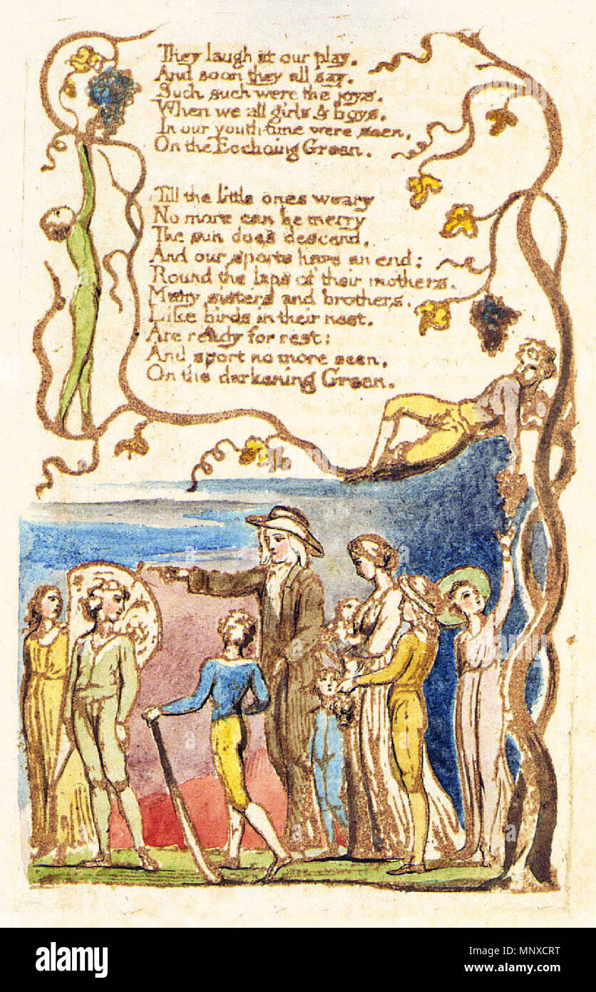 . Anglais : chants d'innocence et d'expérience, copier C, 1789, 1794 (Bibliothèque du Congrès) 14 (objet) Echoing Green . 23 janvier 2014, 17:32:49. William Blake (1757-1827) Noms alternatifs W. Blake ; Uil'iam Bleik Description La peintre, poète, écrivain, théologien, collectionneur et graveur Date de naissance/décès 28 Novembre 1757 12 août 1827 Lieu de naissance/décès Broadwick Street London Charing Cross lieu de travail contrôle d'autorité : Q41513 : VIAF 54144439 ISNI : 0000 0001 2096 135X ULAN : 500012489 RCAC : n78095331 NLA : 35019221 Ce WorldCat est un fidèle photographic rep Banque D'Images