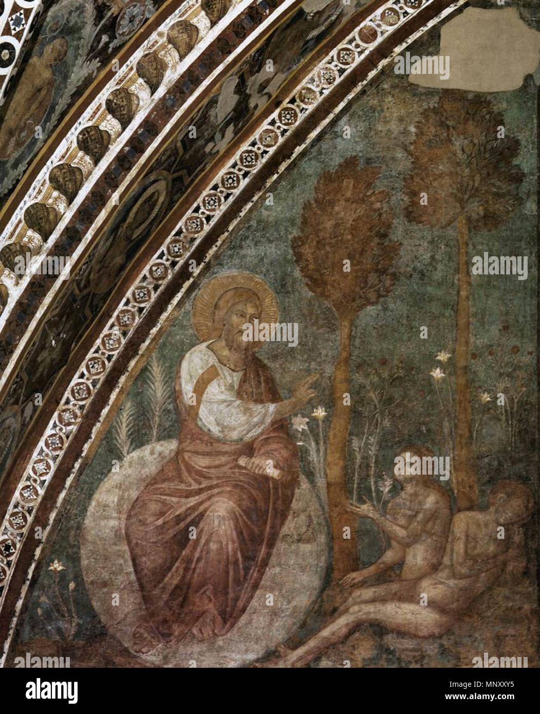 La création d'Ève 1290s. 1200 Jacopo Torriti - La création d'Eve - WGA23029 Banque D'Images