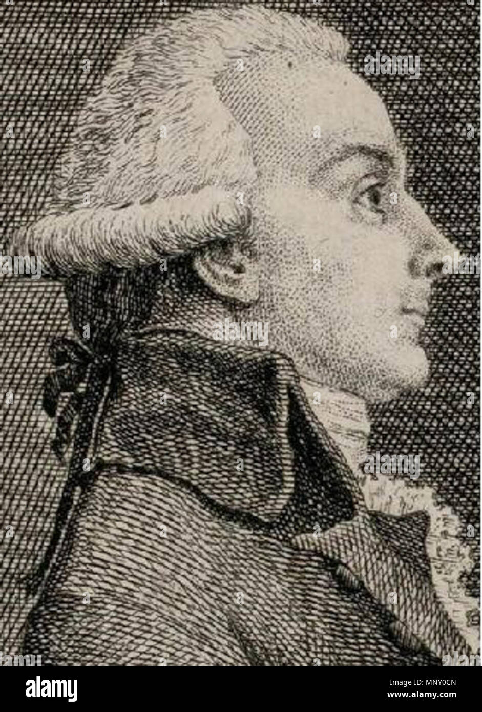 . English : Joseph-Golven Tuault de la Bouverie (1744-1822), député du tiers-état de la sénéchaussée de Ploërmel aux Etats-Généraux de 1789 . 1789. 1207 Tuault de la Bouverie Banque D'Images