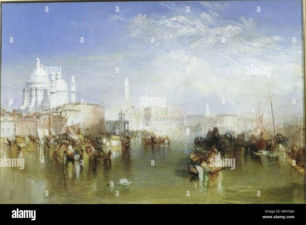 Venise de la Giudecca 1840. 1208 Turner Banque D'Images