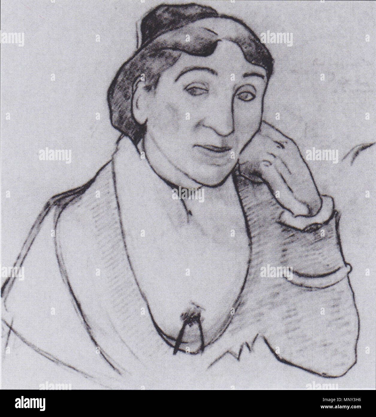 1222 Van Gogh - L' Arlésienne (Madame Ginoux) Banque D'Images