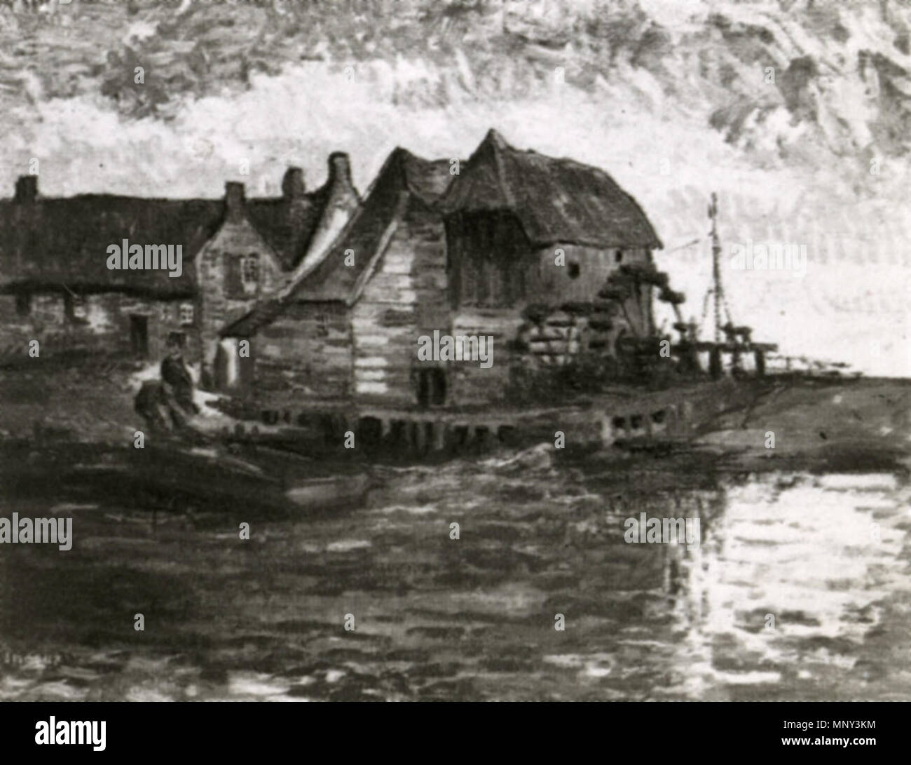 Moulin à Eau à Gennep Eindhoven Pays Bas 1884 Vincent