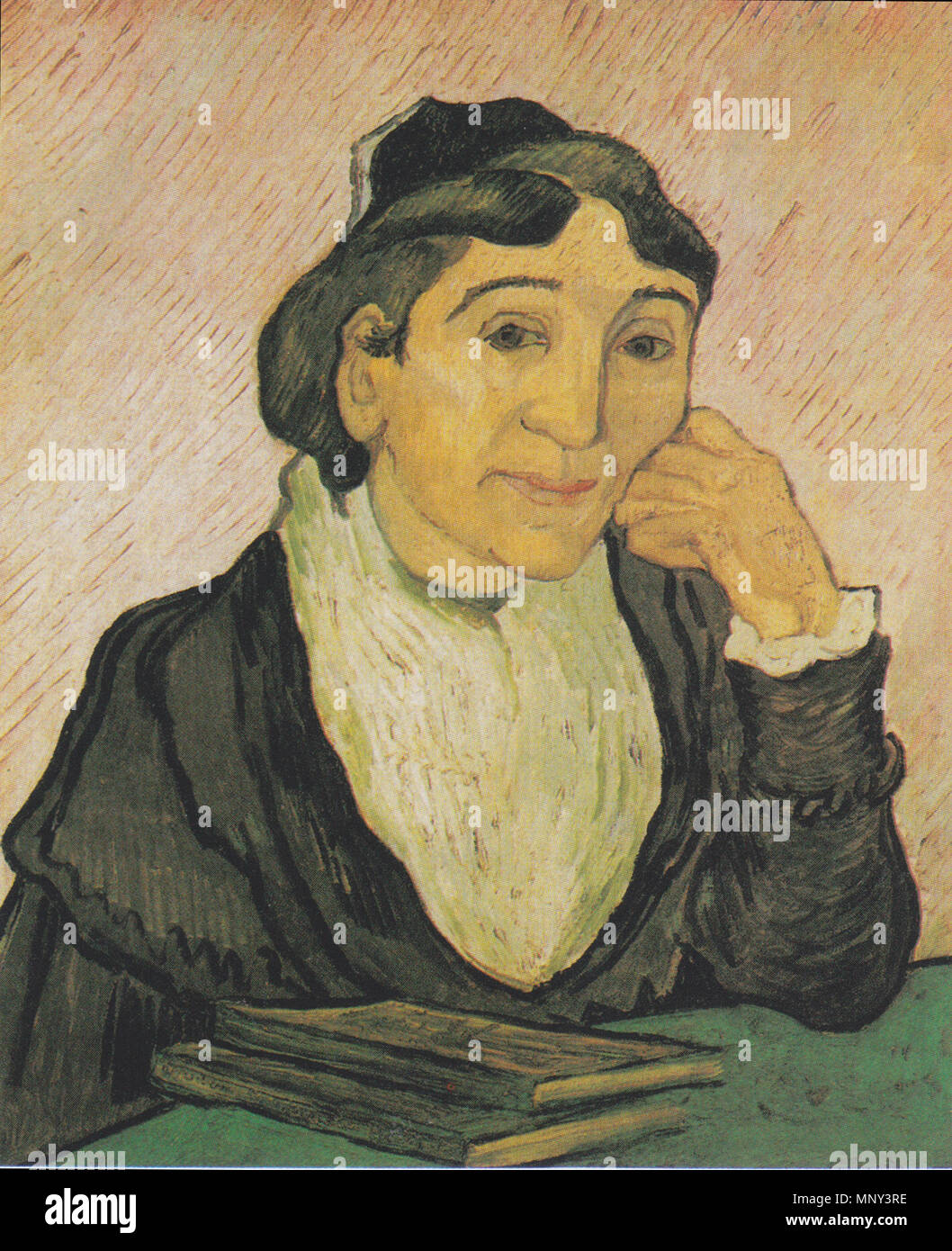 L'Arlésienne Madame Ginoux (Saint-Rémy), février 1890. 1223 Van Gogh - L' Arlésienne (Madame Ginoux)1 Banque D'Images