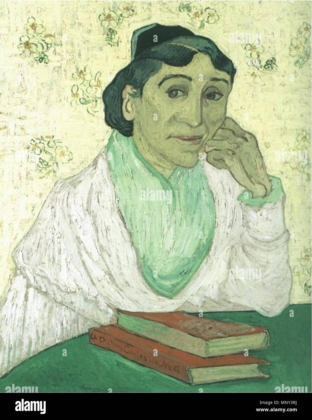 L'Arlésienne Madame Ginoux, Saint-Rémy, février 1890. 1223 Van Gogh - L' Arlésienne (Madame Ginoux)3 Banque D'Images