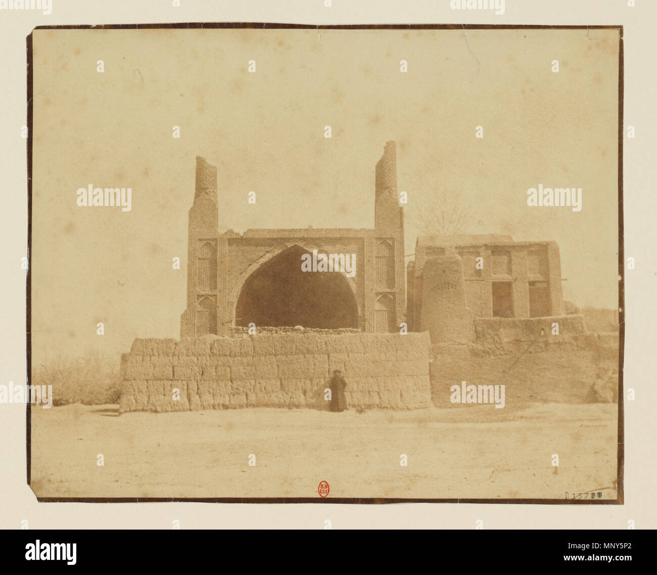 . Anglais : VUE 7 - Minarets tremblants environs d'Ispahan . Entre 1851 et 1860. Luigi Pesce (1827-1864) 1234 Vue 7 - Minarets tremblants environs d'Ispahan Banque D'Images
