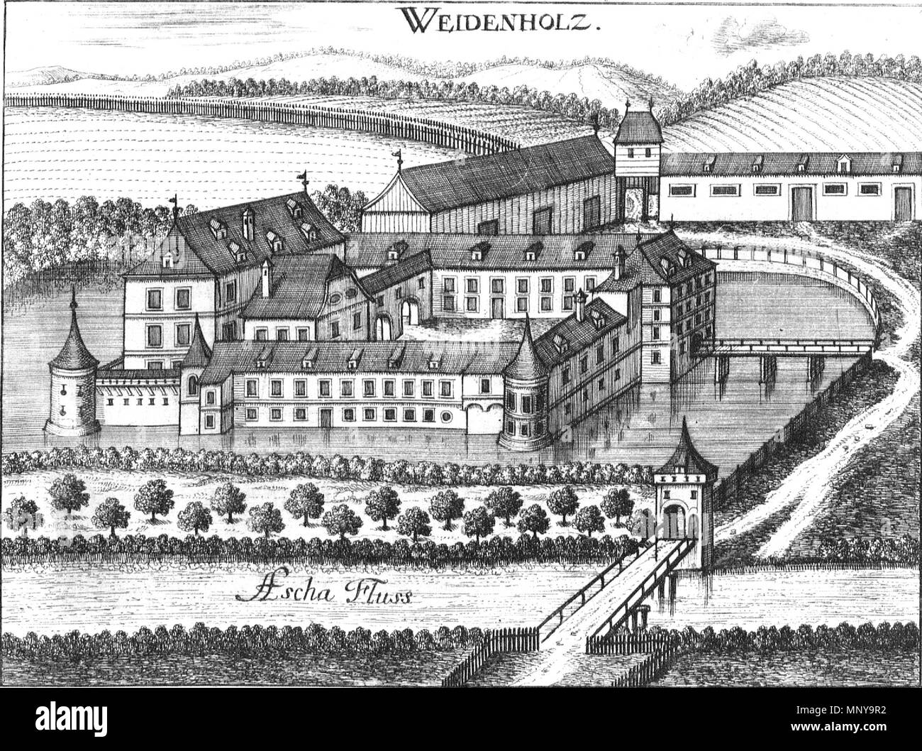 . Weidenholz Wasserschloss . 1674. Georg Matthäus Vischer (1628-1696) Noms alternatifs Georg Mathias Vischer cartographe et graveur autrichien Description Date de naissance/décès 22 Avril 1628 13 décembre 1696 Lieu de naissance/décès Wenns (Tirol, Tyrol du Sud) Linz contrôle d'autorité : Q86223 : 2771891 VIAF ISNI : 0000 0000 6659 9395 ULAN : 500091493 35852058 NLA : GND : 118768646 1254 Weidenholz-neu Banque D'Images