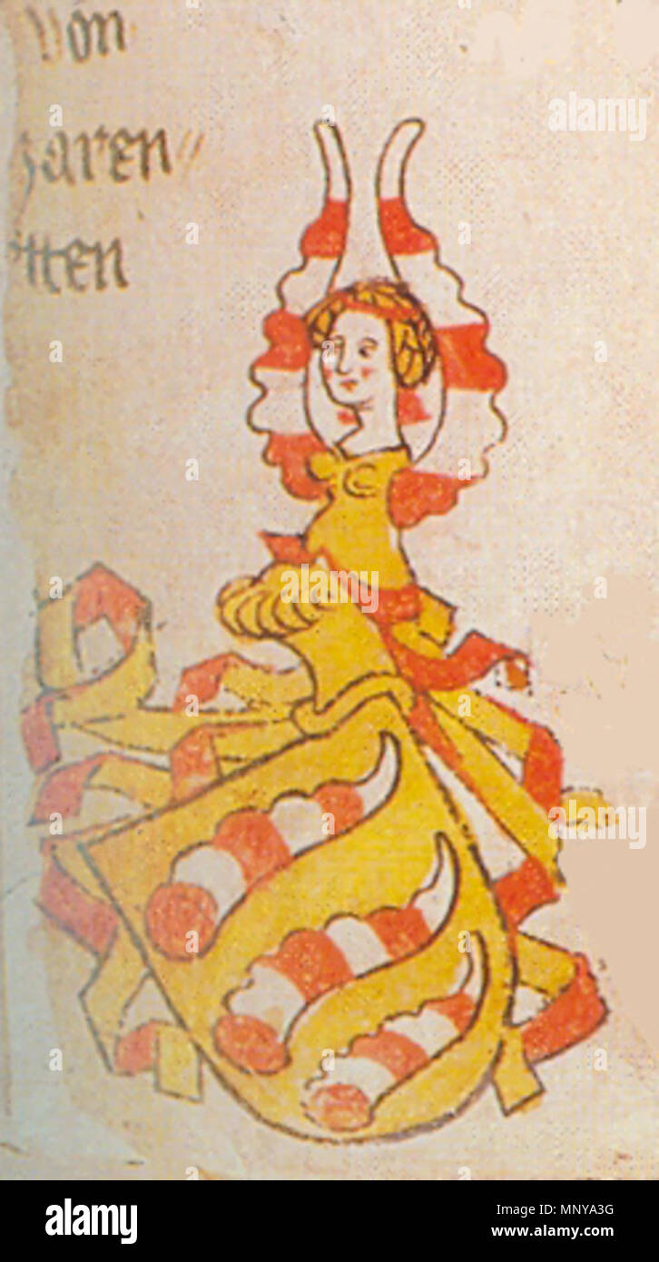 . Bibliothek der ehemaligen Ingeram-Codex zarenstetten von Cotta freigestellt aus : . 1459. Hans Ingeram et ce qu'on appelle exempla-master 1276 XIngeram Scharenstetten-Codex 111d Banque D'Images