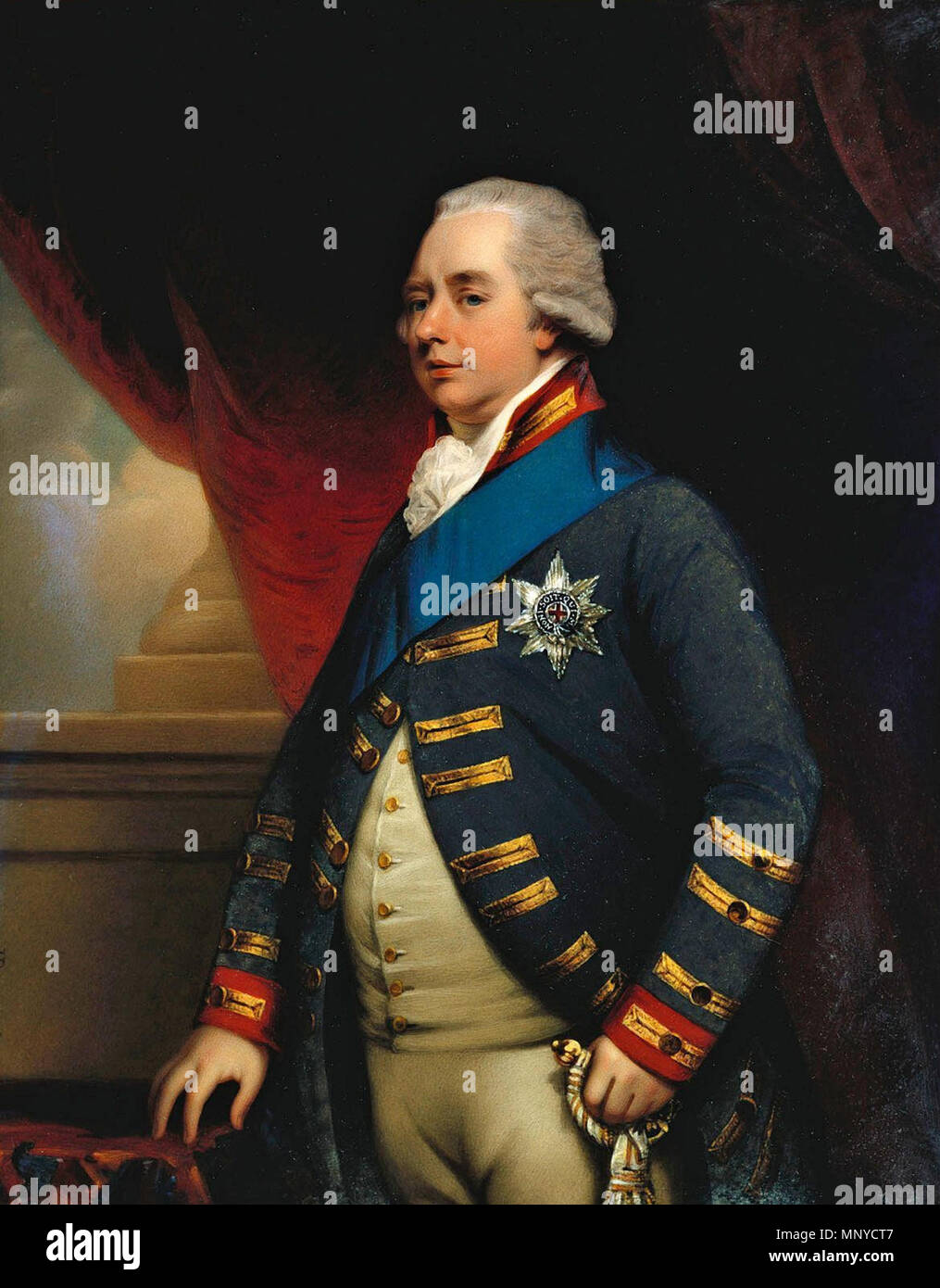 . Anglais : Portrait de Guillaume V, Prince d'Orange . 1801. 1268 Guillaume V, Prince d'Orange - l'Os 1801 Banque D'Images