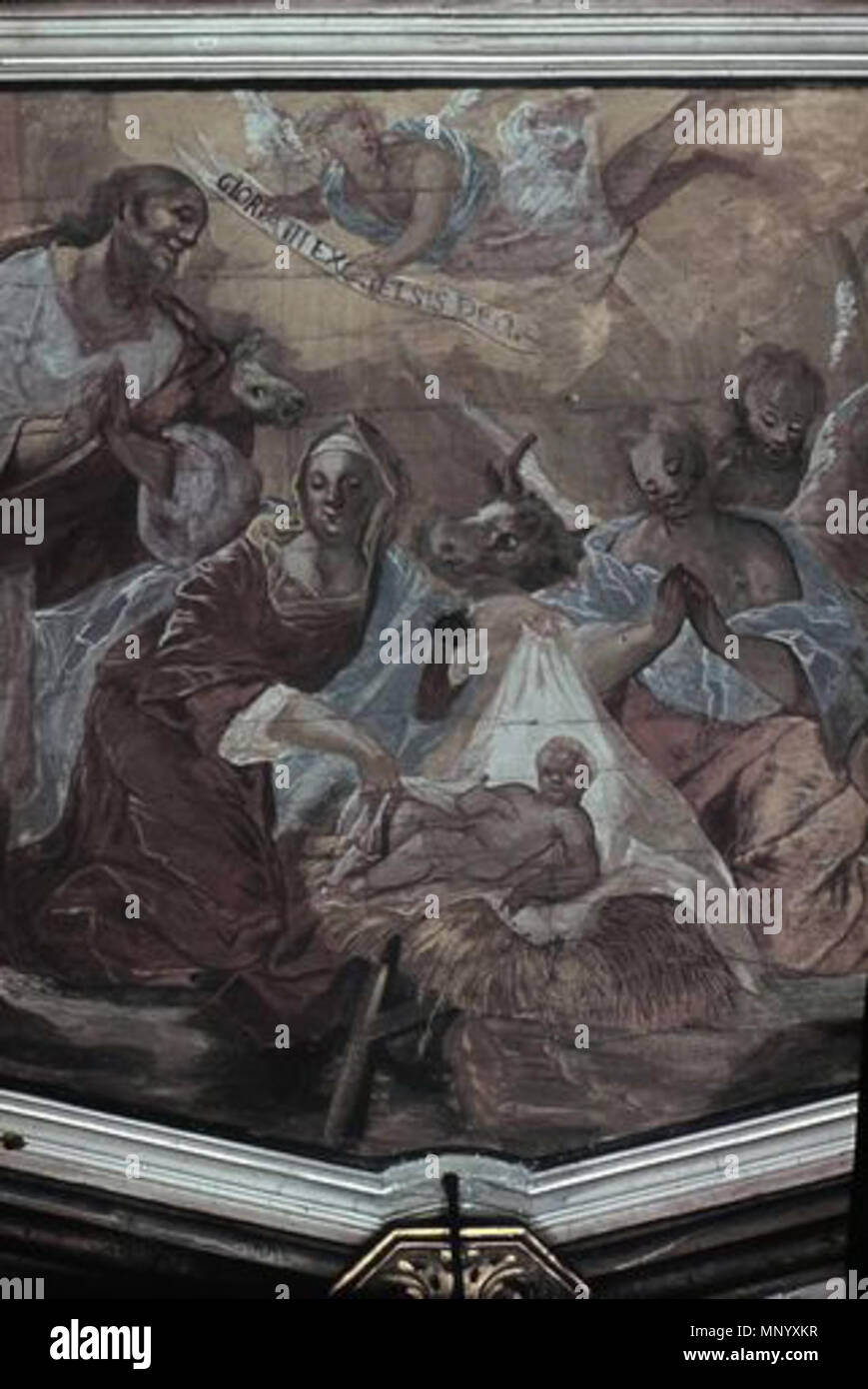 . Deutsch : Gemälde von Johann Martin Seekatz, Dreifaltigkeitskirche Worms . 1725. Johann Martin Seekatz Johann Rosner 3 727 Banque D'Images